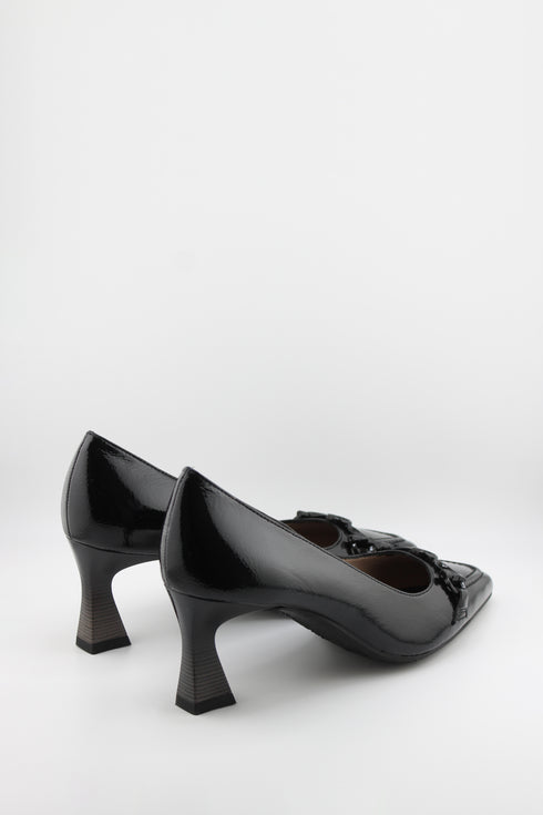 Hispanitas Pointed Toe Patent Leather Pumps